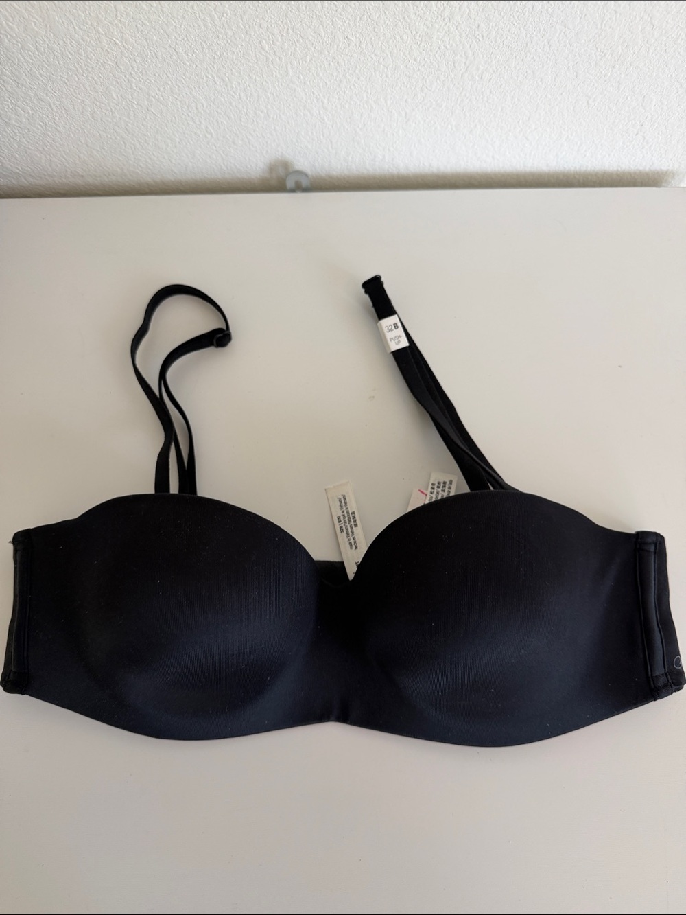 NWT PINK Victoria’s Secret Black Push-up Bra